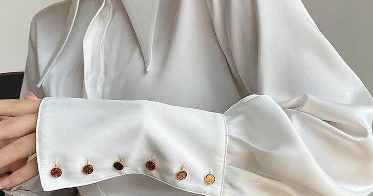 Как носить белую блузку