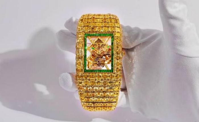 Jacob & Co создал часы стоимостью 20 млн дол с 425 желтыми бриллиантами